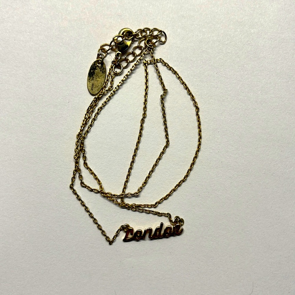 Gold “London” necklace